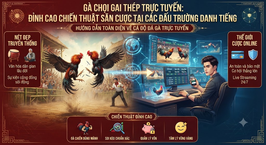 gà chọi gai thép trực tuyến